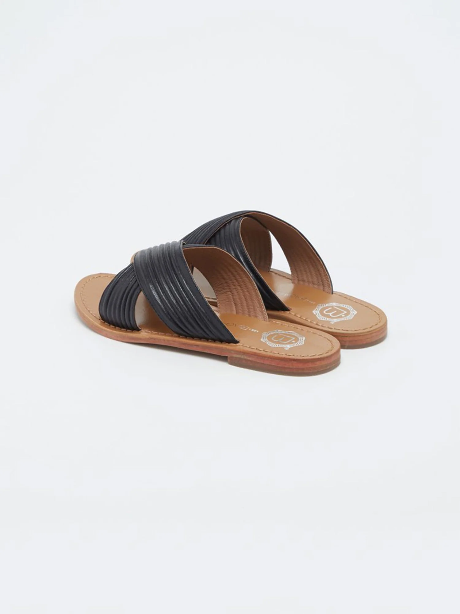 NASSAU Mule neutre en cuir – Image 2