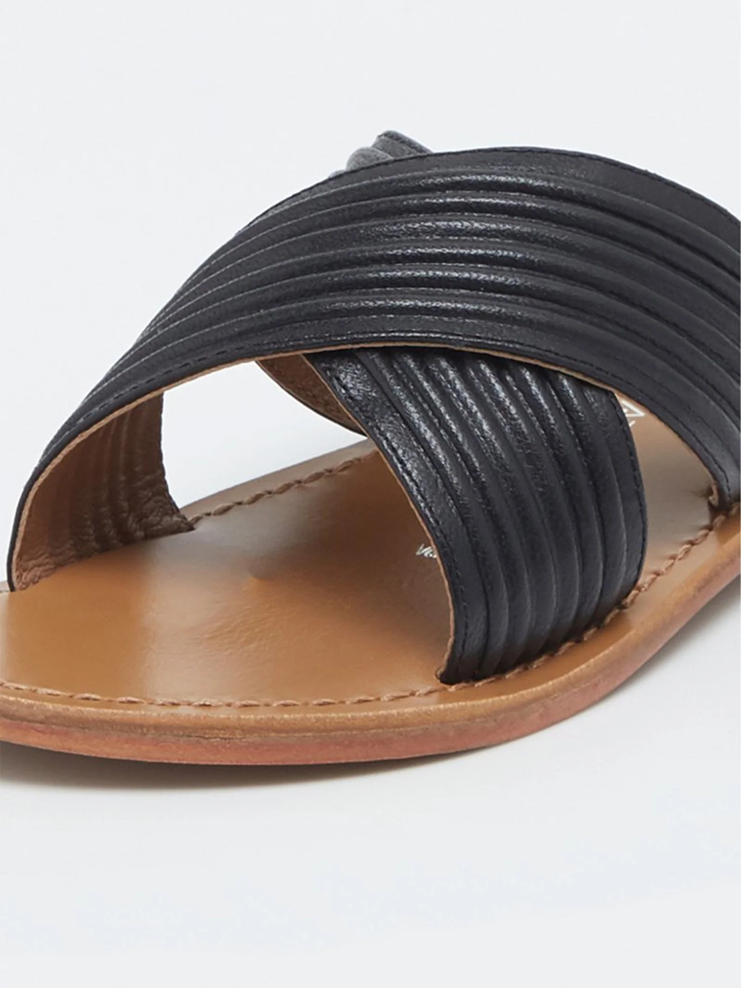 NASSAU Mule neutre en cuir – Image 4